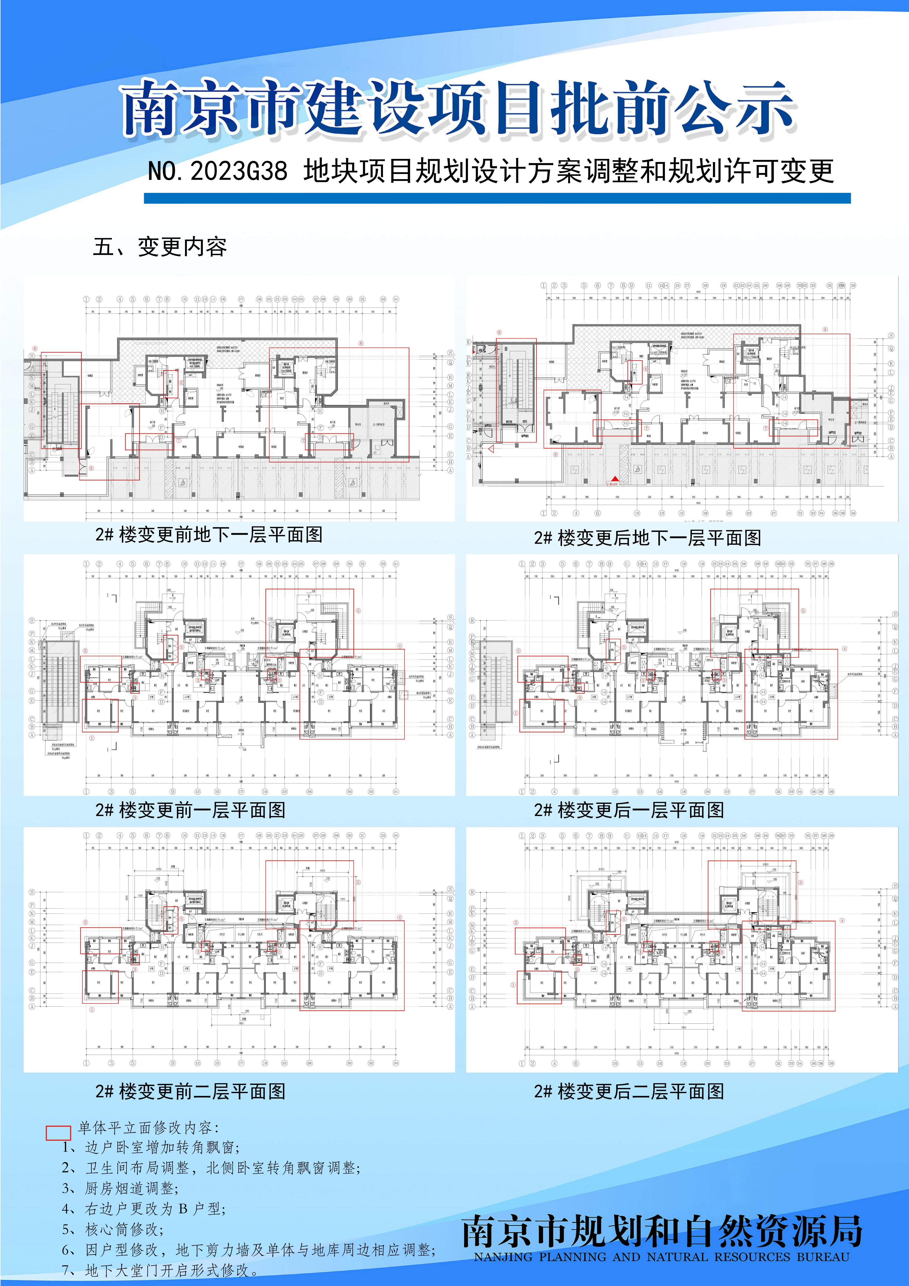 NO.2023G38地块项目规划设计方案调整及许可变更（公示时间：2023.9.2310.06）